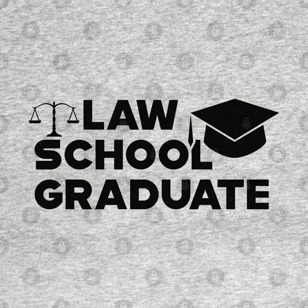 Law School Graduate by KC Happy Shop